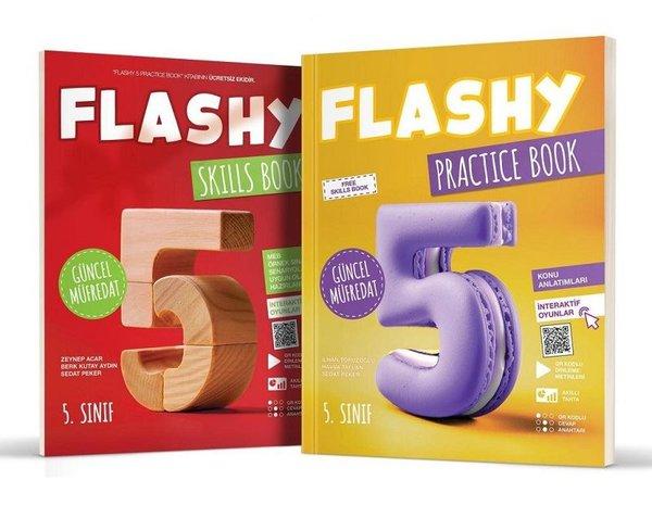Flashy 5. Sınıf Practice Book + Skills Book | Hız Yayınları (İnce Kapak) - Resim 1
