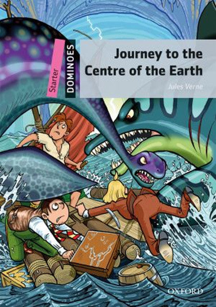 Journey to the Centre of the Earth - Jules Verne kitap kapağı