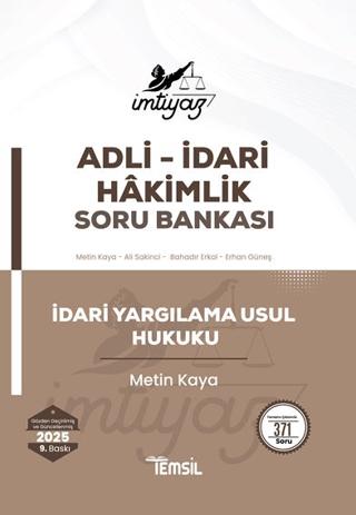 İmtiyaz İdari Yargılama Usul Hukuku Soru Bankası | Temsil Kitap (Ciltsiz) - Resim 1