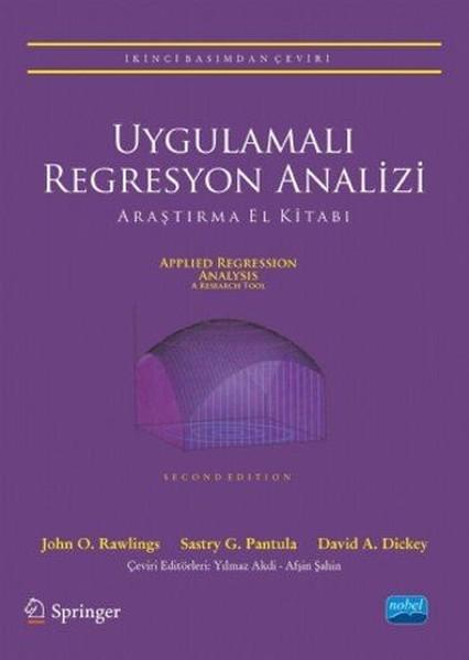 Uygulamalı Regresyon Analizi | Nobel Akademik Yayıncılık - Yayınevi Genel Dizisi (İnce Kapak) - Resim 1
