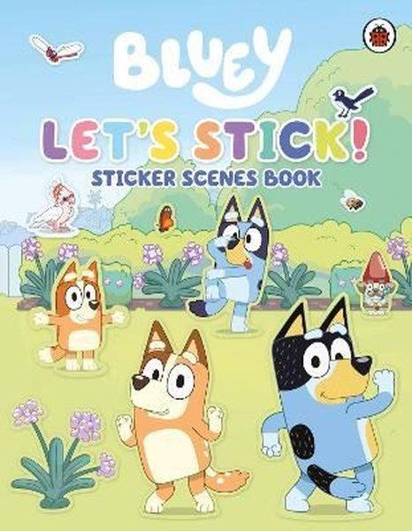Bluey: Let's Stick! : Sticker Scenes Book | Penguin Random House Children's UK (İnce Kapak) - Resim 1