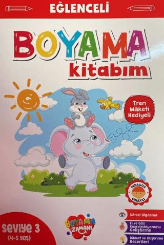Eğlenceli Boyama Kitabım - Kırmızı Kitap