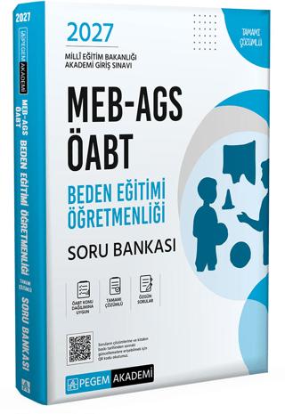 2027 MEB-AGS ÖABT Beden Eğitimi Öğretmenliği Soru Bankası | Pegem Akademi Yayıncılık (Ciltsiz) - Resim 1
