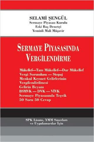 Sermaye Piyasasında Vergilendirme | İmaj Yayıncılık (Ciltsiz) - Resim 1