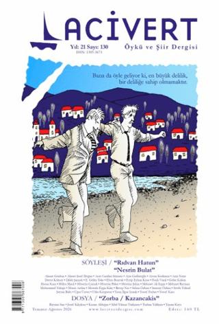 Lacivert Öykü ve Şiir Dergisi Sayı: 130 | Lacivert Dergisi (Ciltsiz) - Resim 1