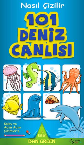 Nasıl Çizilir - 101 Deniz Canlısı | Kuzey Çocuk (İnce Kapak) - Resim 1