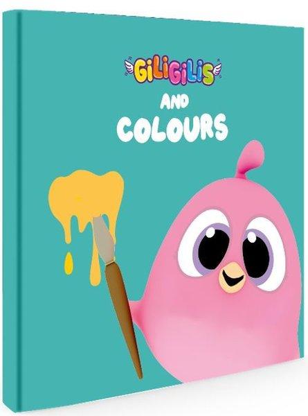 Giligilis and Colours - İngilizce Eğitici Mini Karton Kitap Serisi | Artenino Yayıncılık (İnce Kapak) - Resim 1