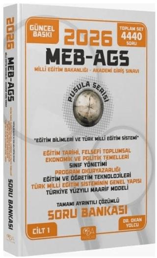 2026 MEB-AGS Eğitim Bilimleri Eğitim Temelleri-Sınıf Yönetimi-Öğretim Teknolojileri-Maarif Modeli Soru Bankası Çözümlü | CBA Akademi (Ciltsiz) - Resim 1