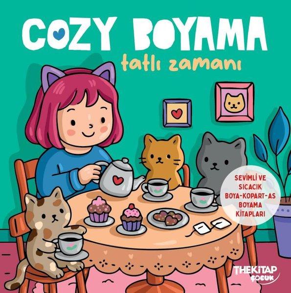 Cozy Boyama - Tatlı Zamanı (Boya - Kopart - As Boyama Kitapları) | The Çocuk (İnce Kapak) - Resim 1