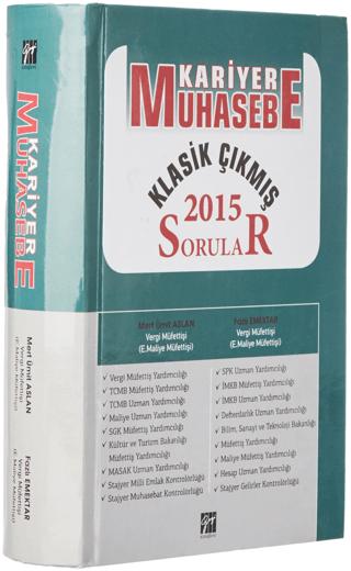 Kariyer Muhasebe Klasik Çıkmış Sorular 2015