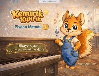 Kemirik Kıpırık - Piyano Metodu - 1 | Müzik Eğitimi Yayınları (Ciltsiz) - Resim 1