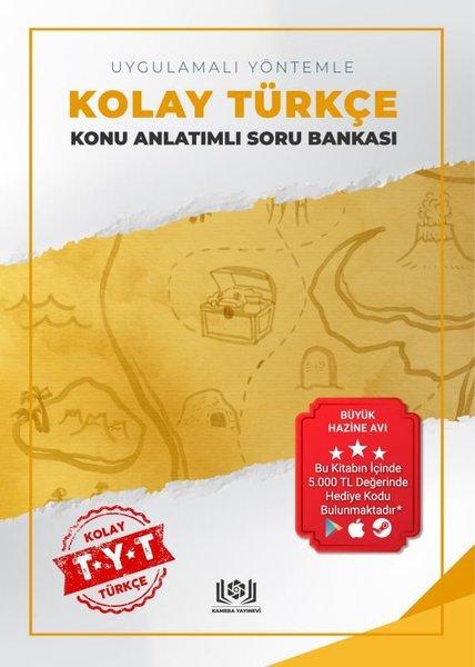 Uygulamalı Yöntemle Kolay Türkçe - Konu Anlatımlı Soru Bankası | Kamera Yayınevi (İnce Kapak) - Resim 1