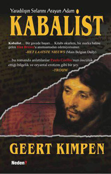 Kabalist - Yaradılışın Sırlarını Arayan Adam - Geert Kimpen kitap kapağı