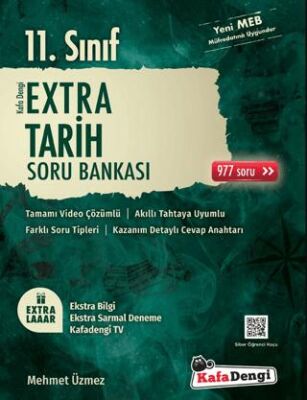 11. Sınıf Tarih Extra Soru Bankası - Kolektif kitap kapağı