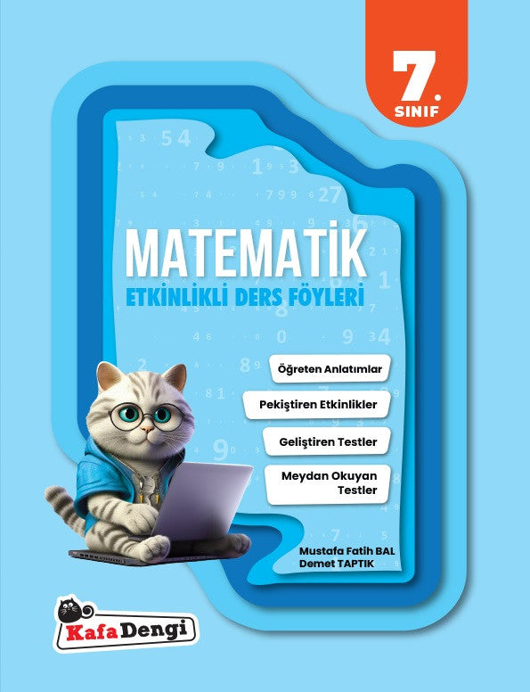 Kafadengi 2025 7. Sınıf Matematik Etkinlikli Ders Föyleri kitap kapağı