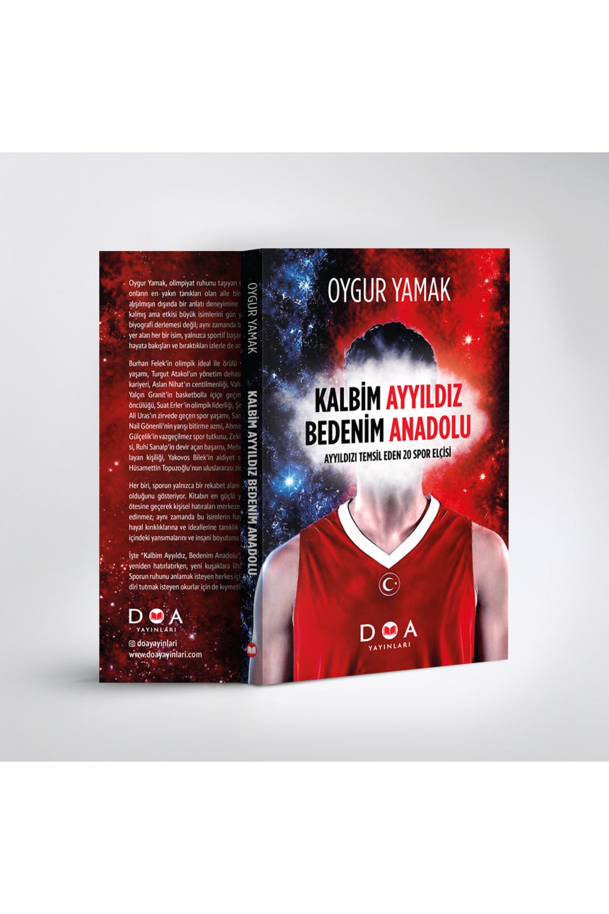 Kalbim Ayyıldız Bedenim Anadolu - Oygur Yamak kitap kapağı