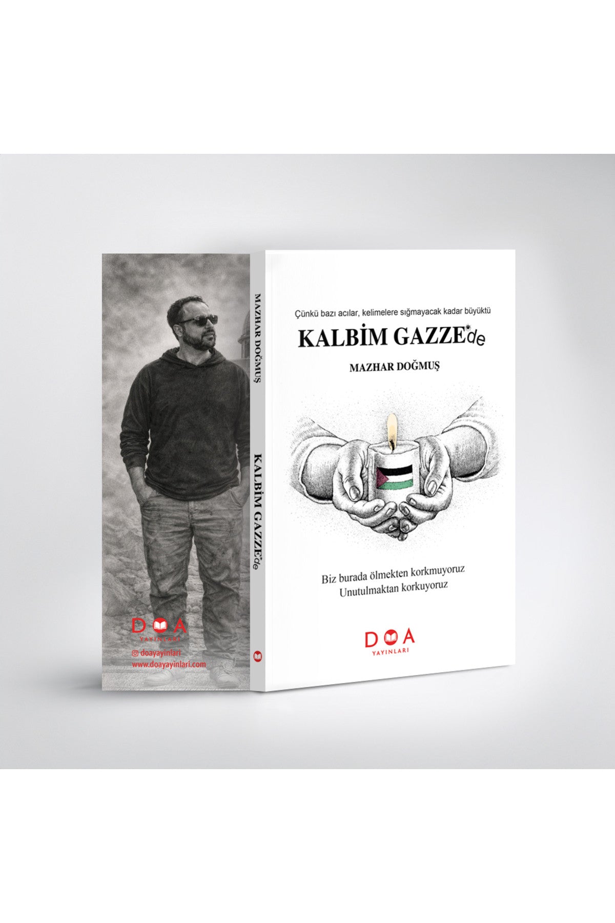 Kalbim Gazze'de kitap kapağı