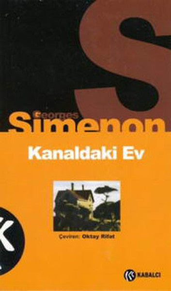 Kanaldaki Ev küçük boy - Georges Simenon kitap kapağı
