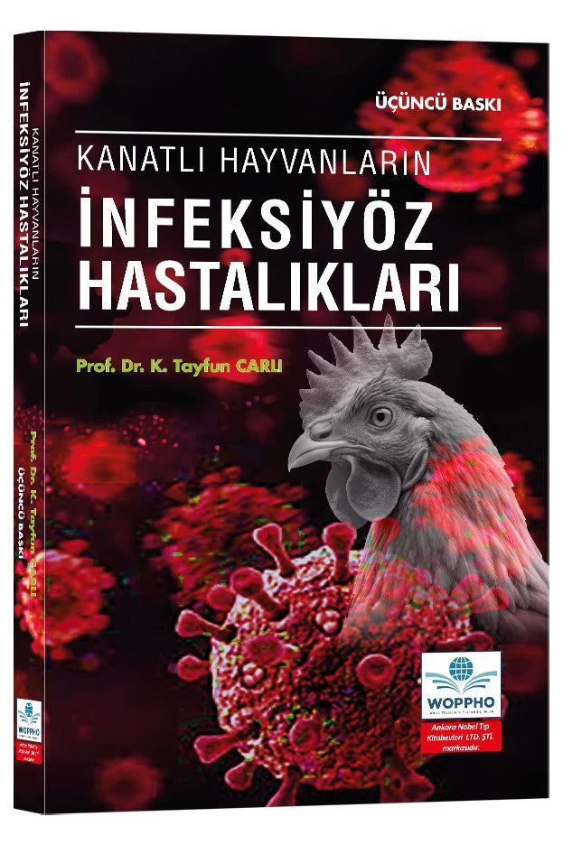 Kanatlı Hayvanların İnfeksiyöz Hastalıkları kitap kapağı