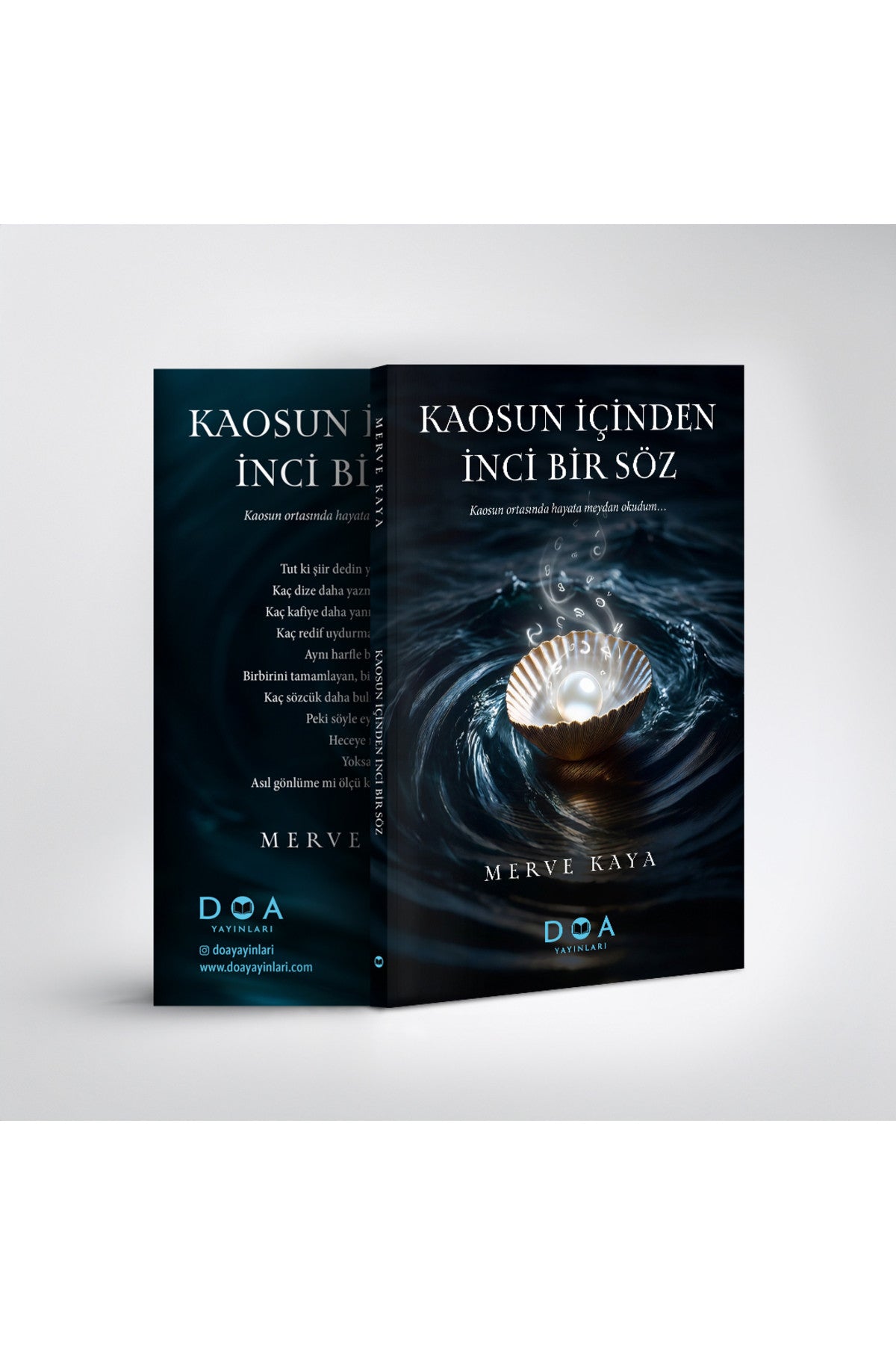 Kaosun İçinden İnci Bir Söz - Merve Kaya kitap kapağı