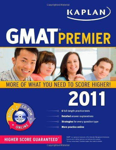 Kaplan Gmat 2011 Premıer Wıth Cd-Rom kitap kapağı
