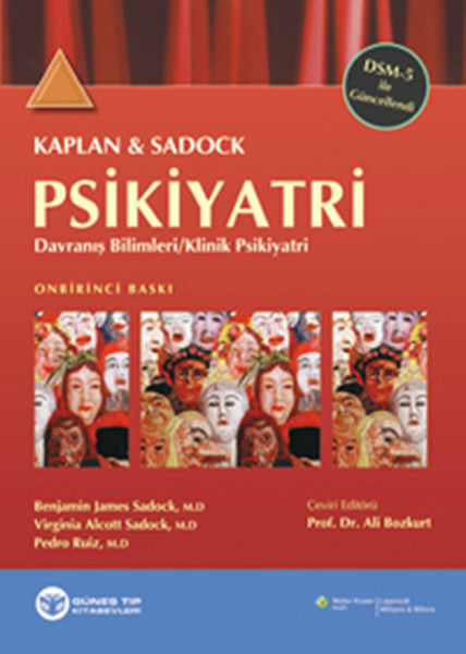 Kaplan Sadock Psikiyatri - Benjamin James Sadock kitap kapağı