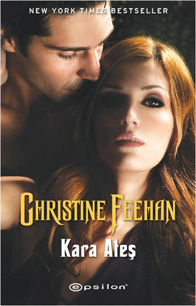 Epsilon Yayınevi Kara Ateş - Christine Feehan kitap kapağı