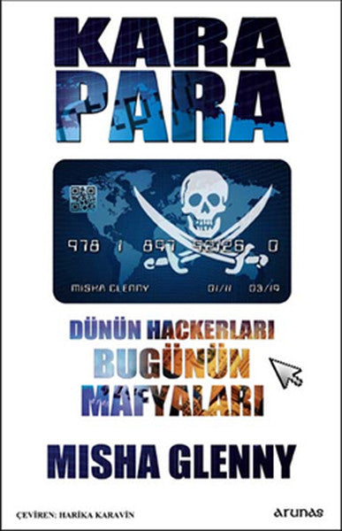 Arunas Yayıncılık Kara Para - Misha Glenny kitap kapağı