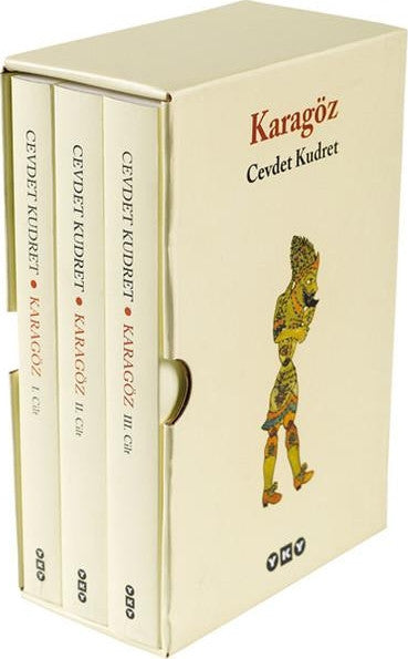 Yapı Kredi Yayınları Karagöz 3 Cilt - Cevdet Kudret kitap kapağı