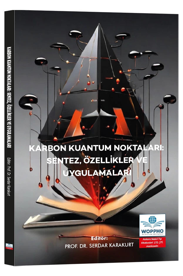 Karbon Kuantum Noktaları: Sentez, Özellikler ve Uygulamaları kitap kapağı