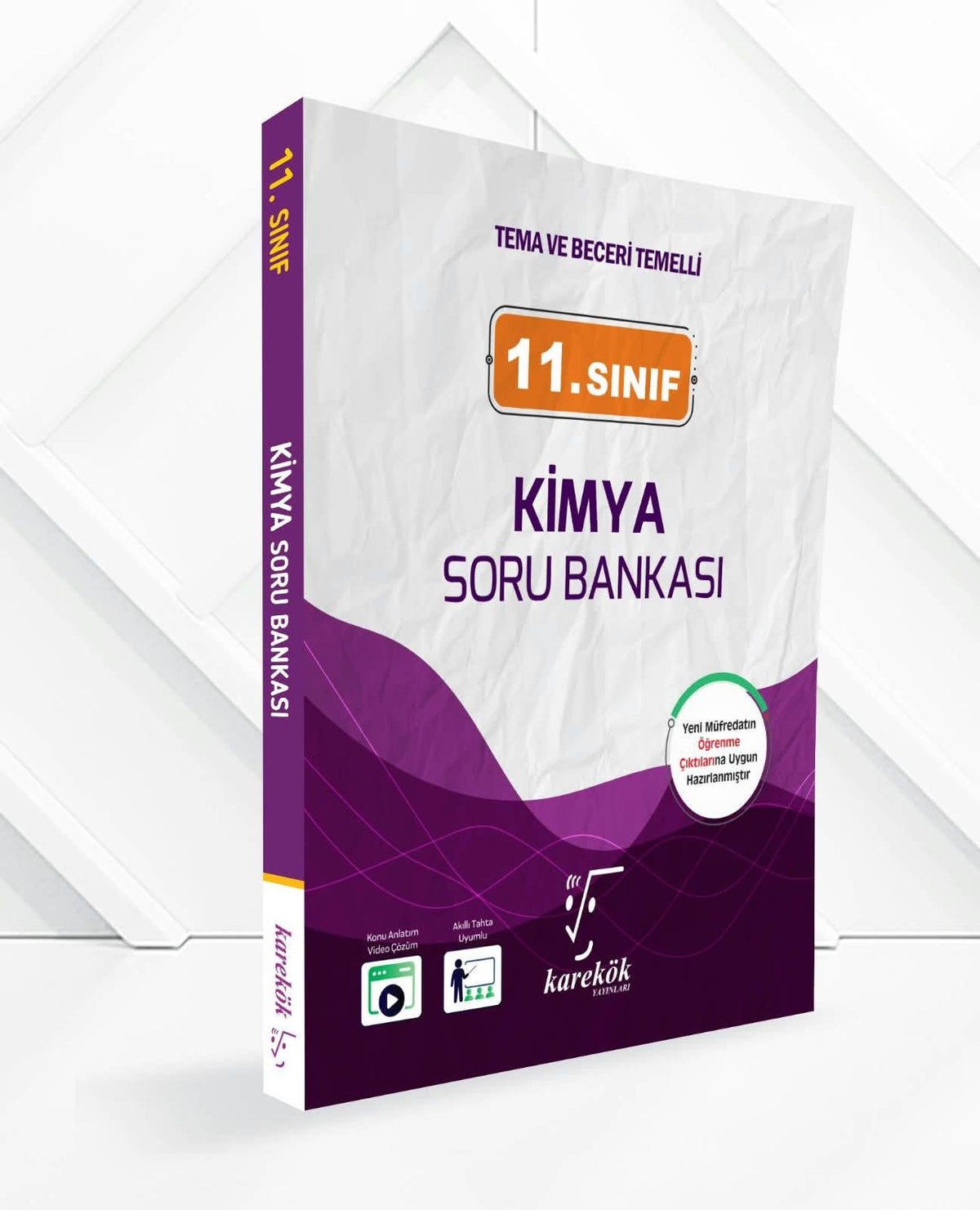 Karekök Yayınları 11. Sınıf Kimya Soru Bankası Yeni Maarif Modeline Uygun kitap kapağı