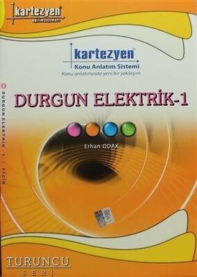Kartezyen Yayınları Kartezyen Durgun Elektrik 1 - Erhan Odak kitap kapağı