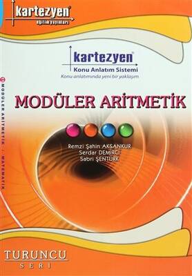 Kartezyen Yayınları Kartezyen Modüler Aritmetik - Remzi Şahin Aksankur kitap kapağı