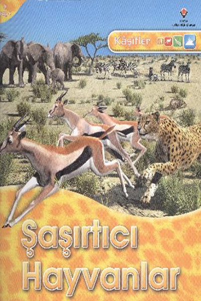 Kaşifler Şaşırtıcı Hayvanlar - Jinny Johnson kitap kapağı