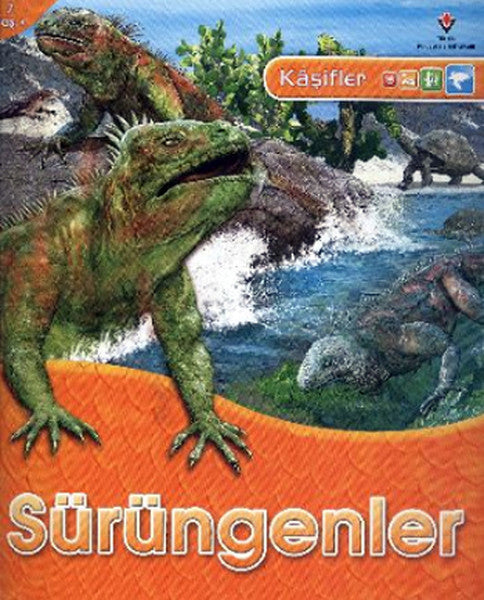 Sürüngenler / Kaşifler - Claire Llewellyn kitap kapağı