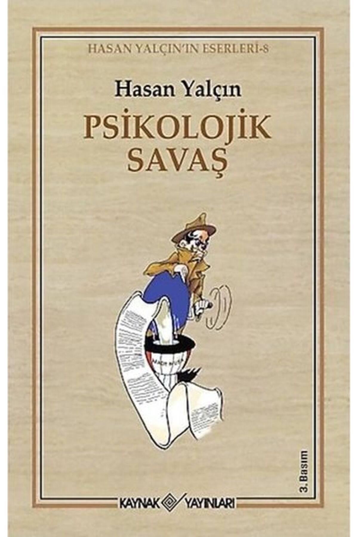 Kaynak Yayınları Psikolojik Savaş - Hasan Yalçın kitap kapağı