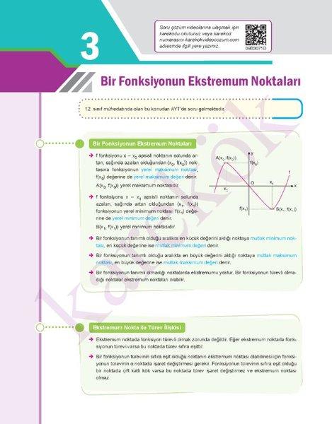 Türev Sıfır | Karekök Eğitim Yayın (İnce Kapak) - Resim 4