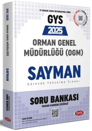 Orman Genel Müdürlüğü Sayman Görevde Yükselme Sınavı Soru Bankası | Data Yayınları (Ciltsiz) - Resim 1