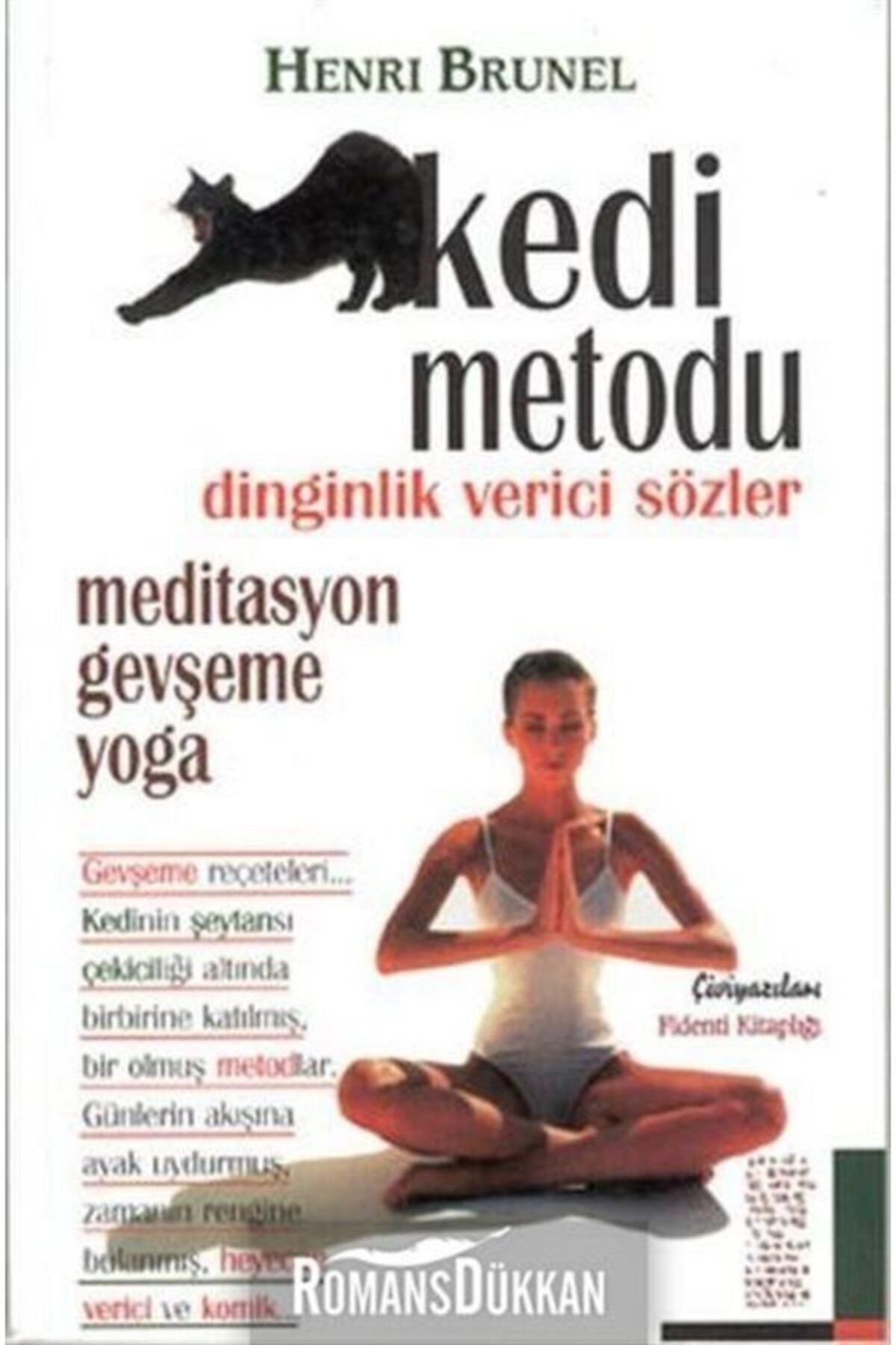 Kedi Metodu - Dinginlik Verici Sözler - Henri Brunel kitap kapağı