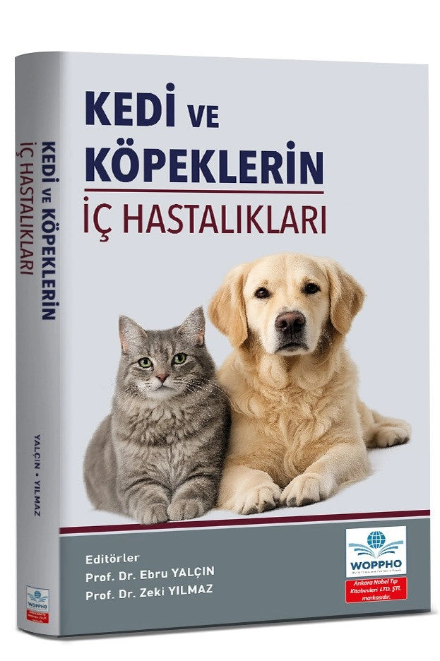 Kedi ve Köpeklerin İç Hastalıkları kitap kapağı