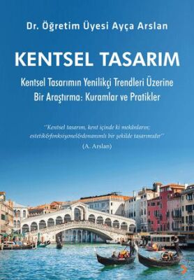 Cinius Yayınevi Kentsel Tasarım & Ayça Arslan - Ayça Arslan kitap kapağı