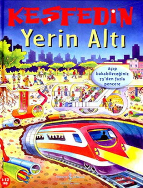 Keşfedin - Yerin Altı - Alex Frith kitap kapağı
