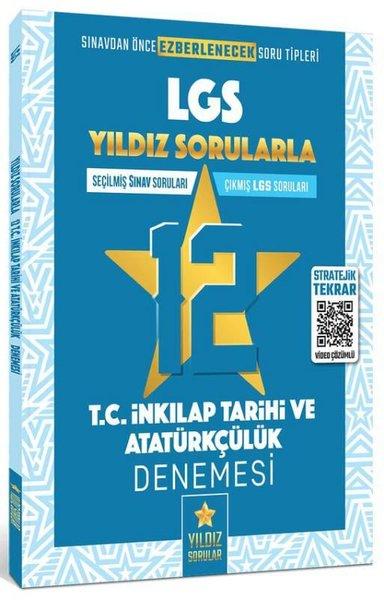 8.Sınıf LGS T.C.İnkılap Tarihi ve Atatürkçülük 12 Deneme | Yıldız Sorular Yayınları (İnce Kapak) - Resim 1