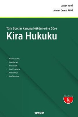 Kira Hukuku - Canan RUHİ kitap kapağı
