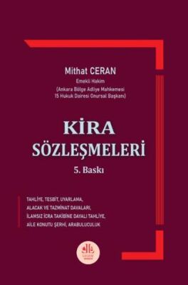 Kira Sözleşmeleri - Mithat CERAN kitap kapağı