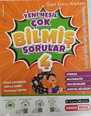 4. Sınıf Tüm Dersler Yeni Nesil Çok Bilmiş Sorular - Kolektif kitap kapağı