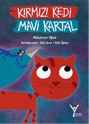 Kırmızı Kedi Mavi Kartal - Ülkü Ovat kitap kapağı