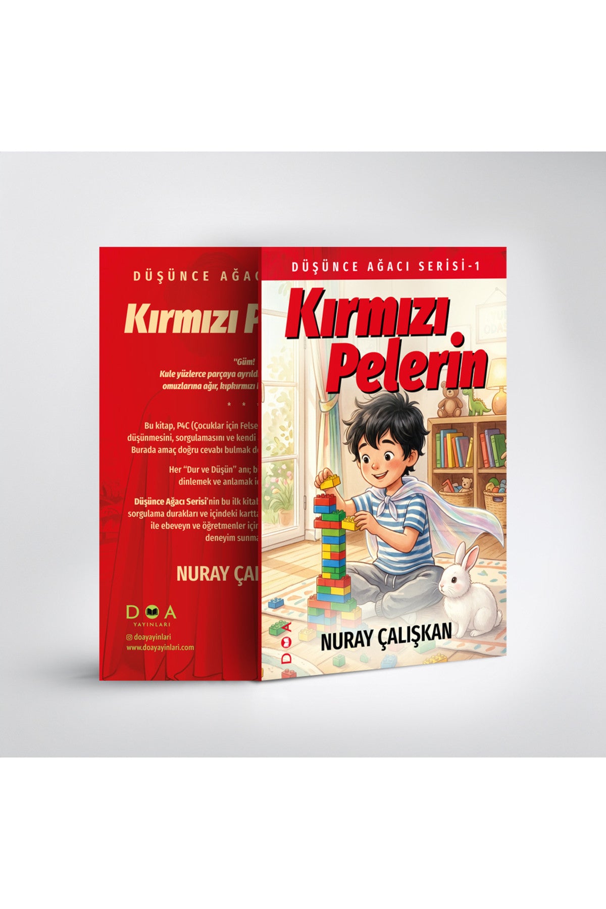 Kırmızı Pelerin - Nuray Çalışkan kitap kapağı