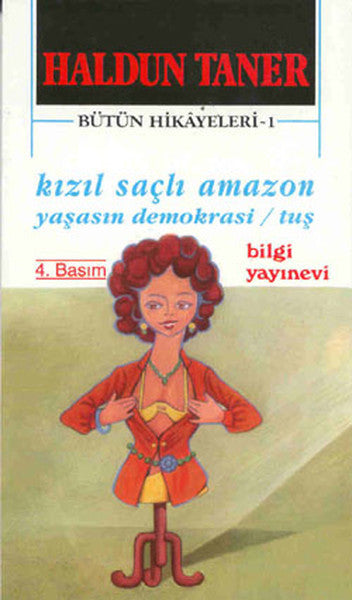 Kızıl Saçlı Amazon - Haldun Taner kitap kapağı