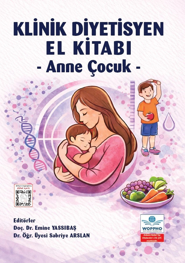 Klinik Diyetisyen El Kitabı - Anne Çocuk kitap kapağı